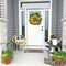 20-inch Sunflower Wreath with "Welcome" Sign – Front Door Decor & Gift